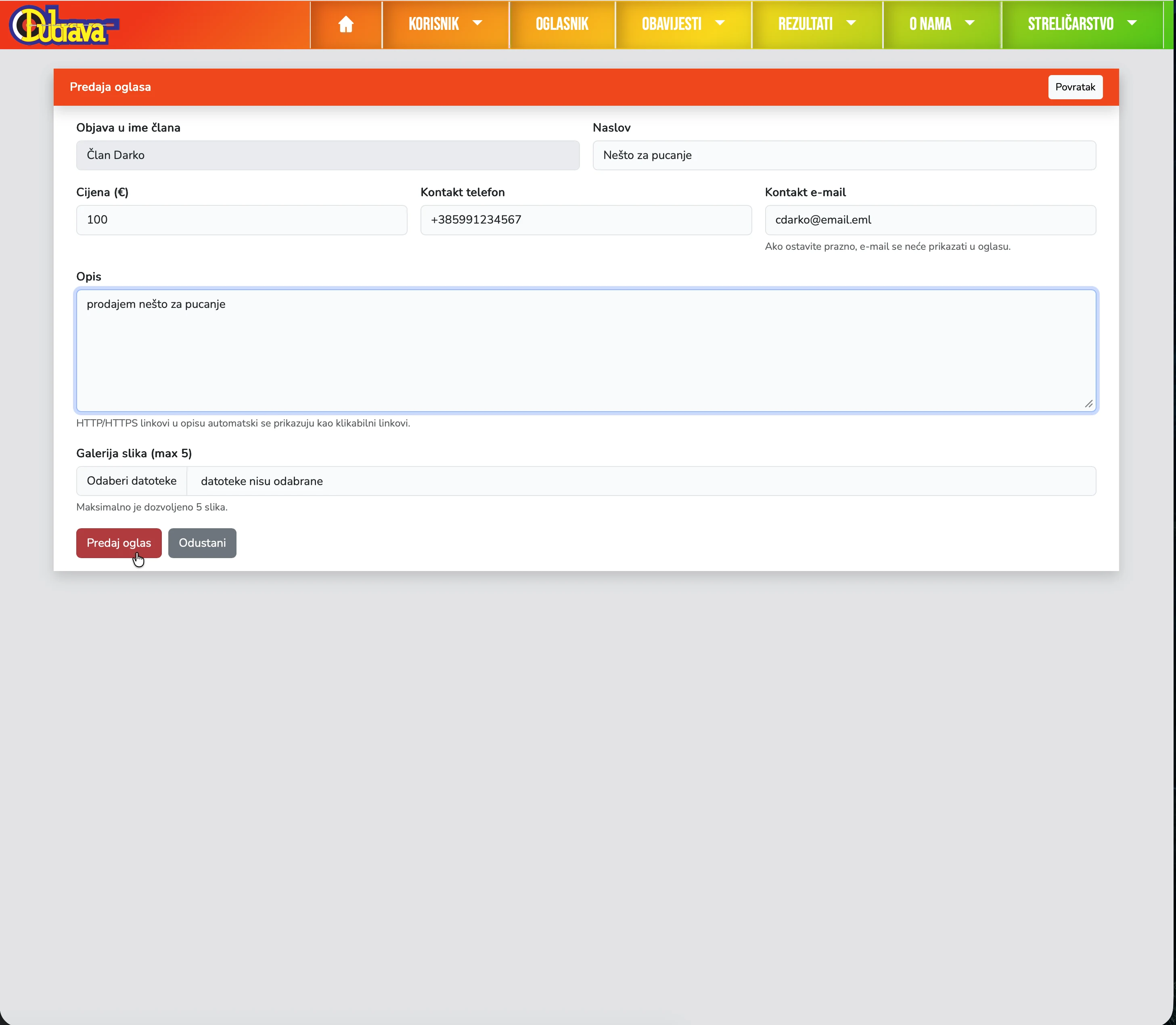 28. Kreiranje oglasa