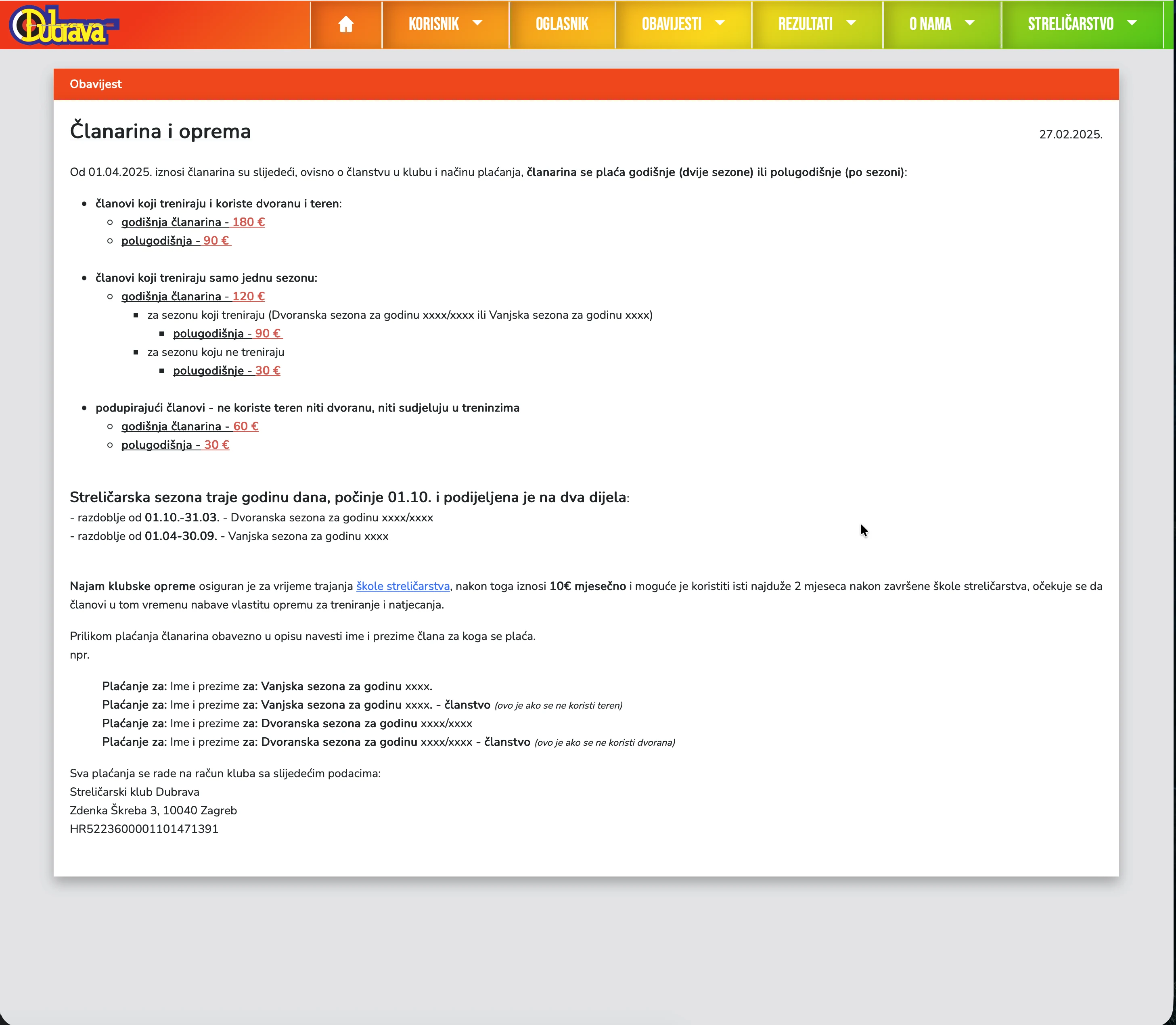 14. Plaćanja ako ne koristite barcode