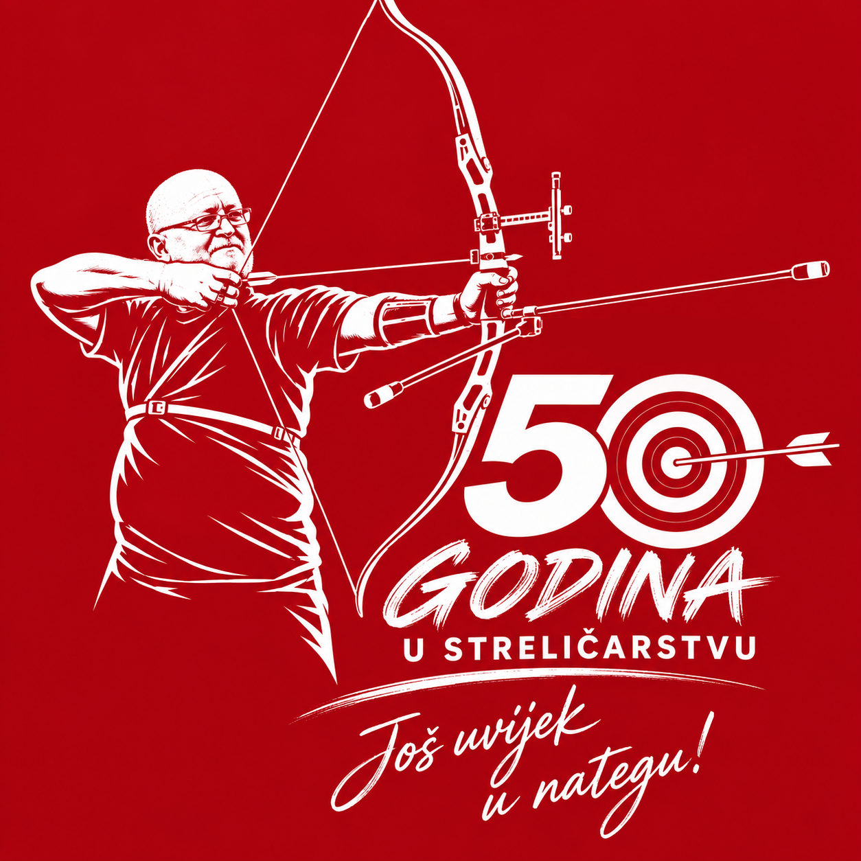 50 godina sa lukom i strijelom – Željko Popović - slika